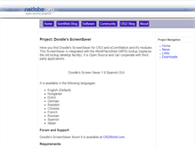 Tablet Screenshot of dssaver.netlabs.org